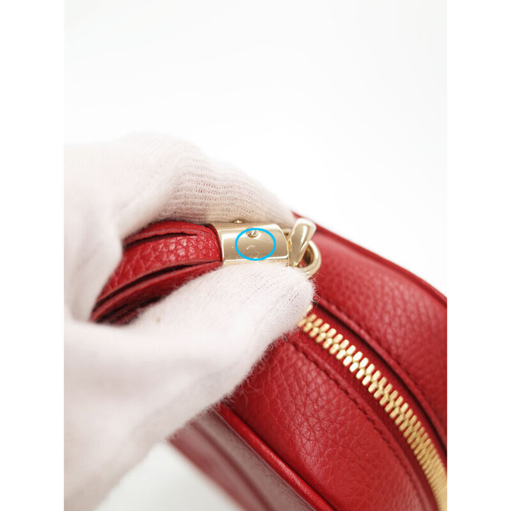 Gucci Leather Pebbled Disco Crossbody Bag Soho - Picture 6 of 9